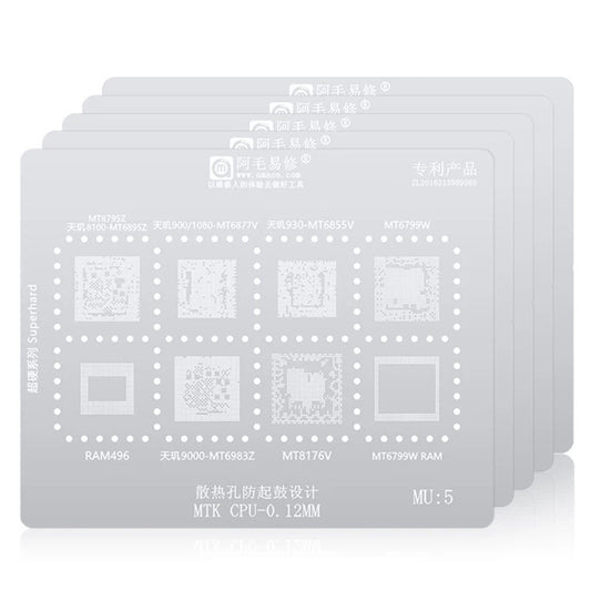 BGA-mask Amaoe för CPU MTK MU1-5