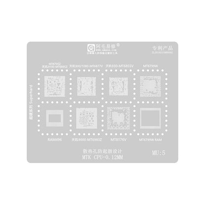 Amaoe BGA Mesh for CPU MTK MU1-5