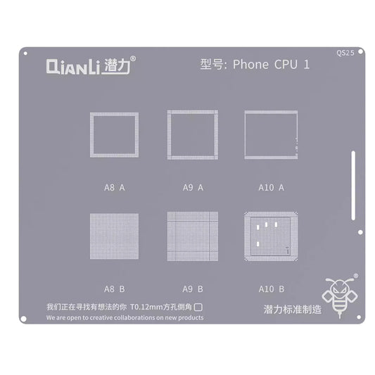 BGA-mall QIANLI QS25 för Apple iPhone-serien, CPU1