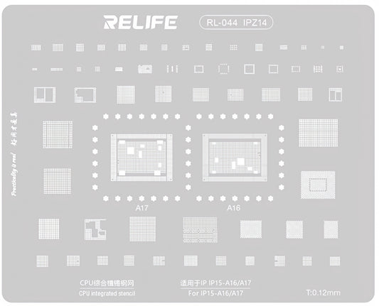 Sita BGA Relife RL-044 IPZ14 för Apple iPhone 15, CPU