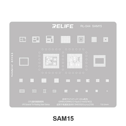 BGA-nät Relife RL-044 V2.0 för CPU Samsung-serien