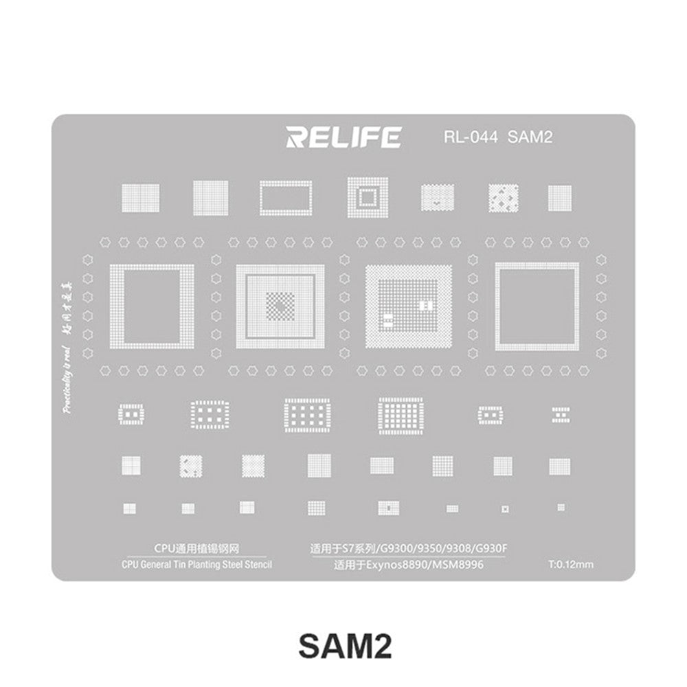 BGA-nät Relife RL-044 V2.0 för CPU Samsung-serien