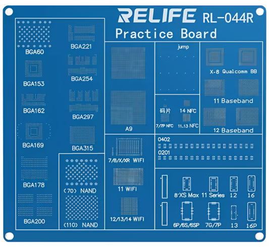 Relife RL-044R BGA-övningskort för Apple iPhone-serien