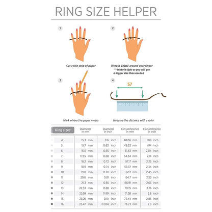 Smart Ring Techsuit R02, Storlek 11, Roséguld
