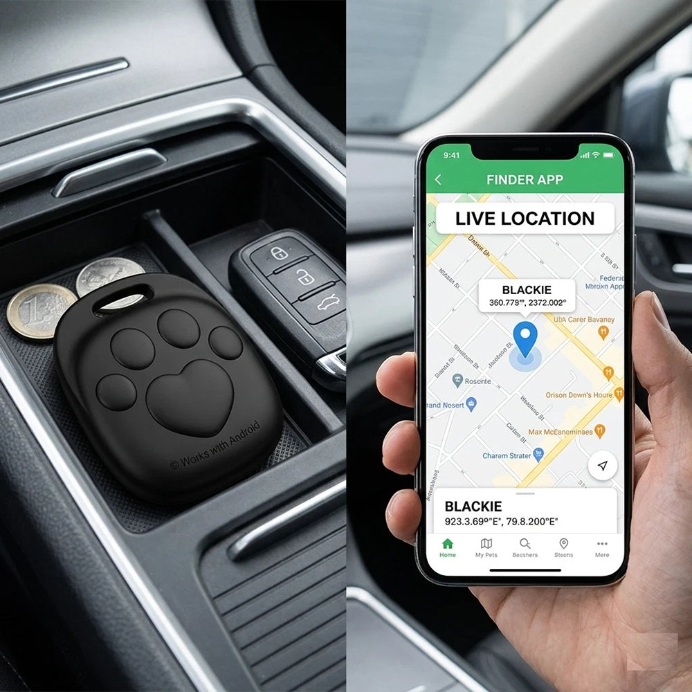 Borofone SmartTag BC105 för Android-serien, svart