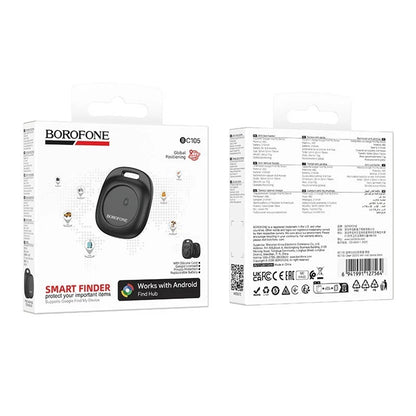 Borofone SmartTag BC105 för Android-serien, svart