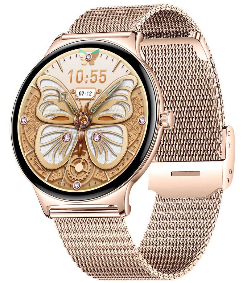 Smartwatch Blavec M01 Vesta Call, Rosa Guld