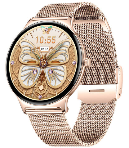 Smartwatch Blavec M01 Vesta Call, Rosa Guld