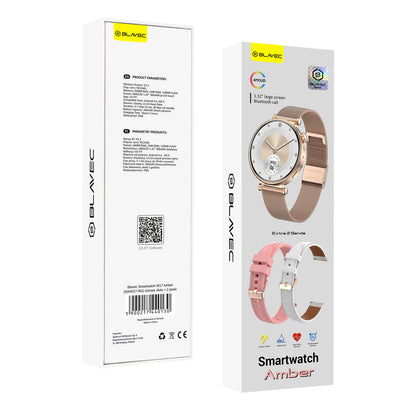 Smartklocka Blavec W17 Amber, roséguld 