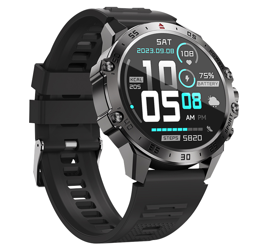 Smartwatch BWOO WA-08, Svart