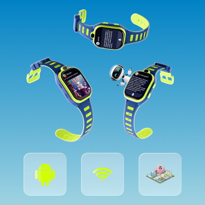 Smartwatch Forever Kids Boost KW-530 Call, Blå
