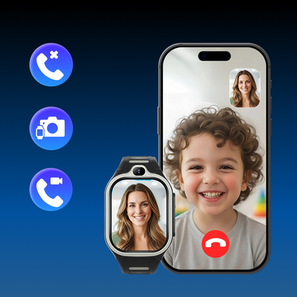 Smartwatch Forever Kids Boost KW-530 Call, Svart