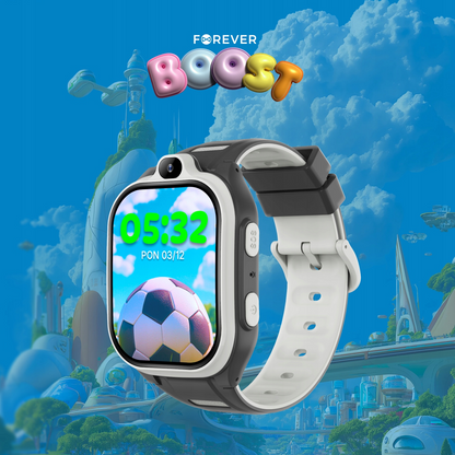 Smartwatch Forever Kids Boost KW-530 Call, Svart