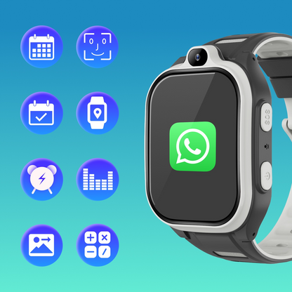 Smartwatch Forever Kids Boost KW-530 Call, Svart