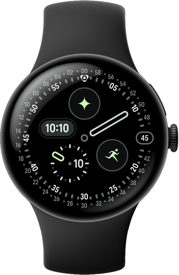 Smartwatch Google Pixel Watch 4, 41mm, Svart GA09958-EU