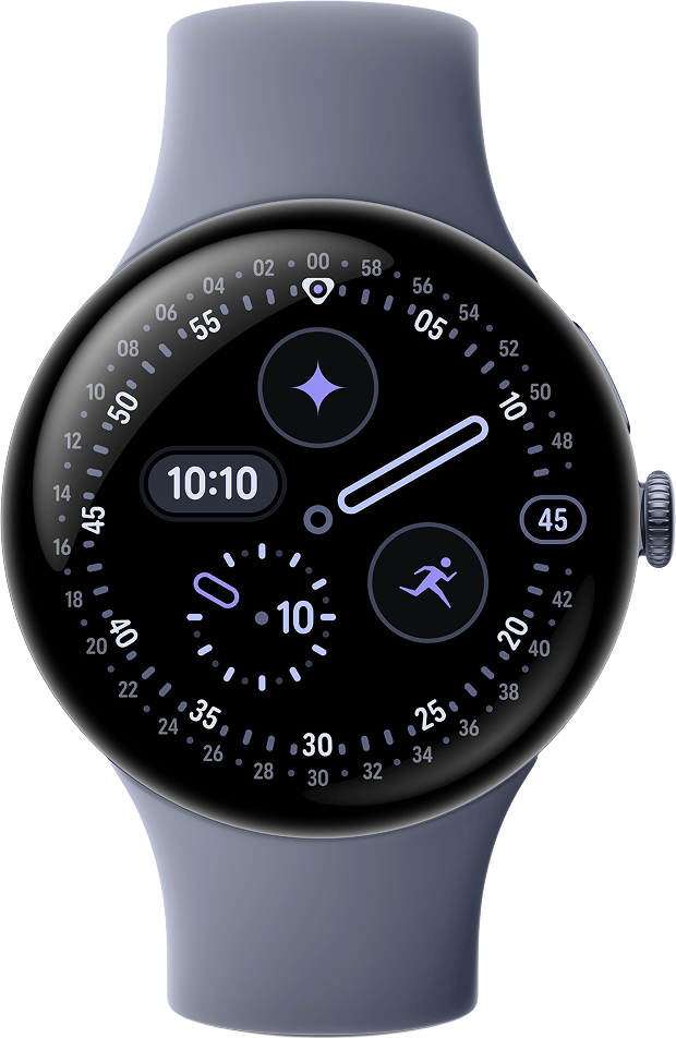 Smartwatch Google Pixel Watch 4, 45mm, Grå GA10850-EU