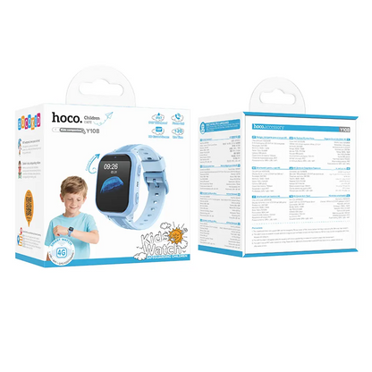 Smartwatch HOCO Y108 Kids Call, Blå