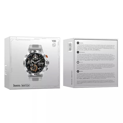Smartwatch HOCO Y20, Silver