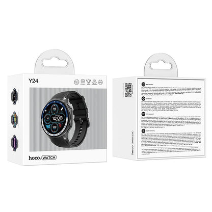 HOCO Y24 Call Smartwatch, Black