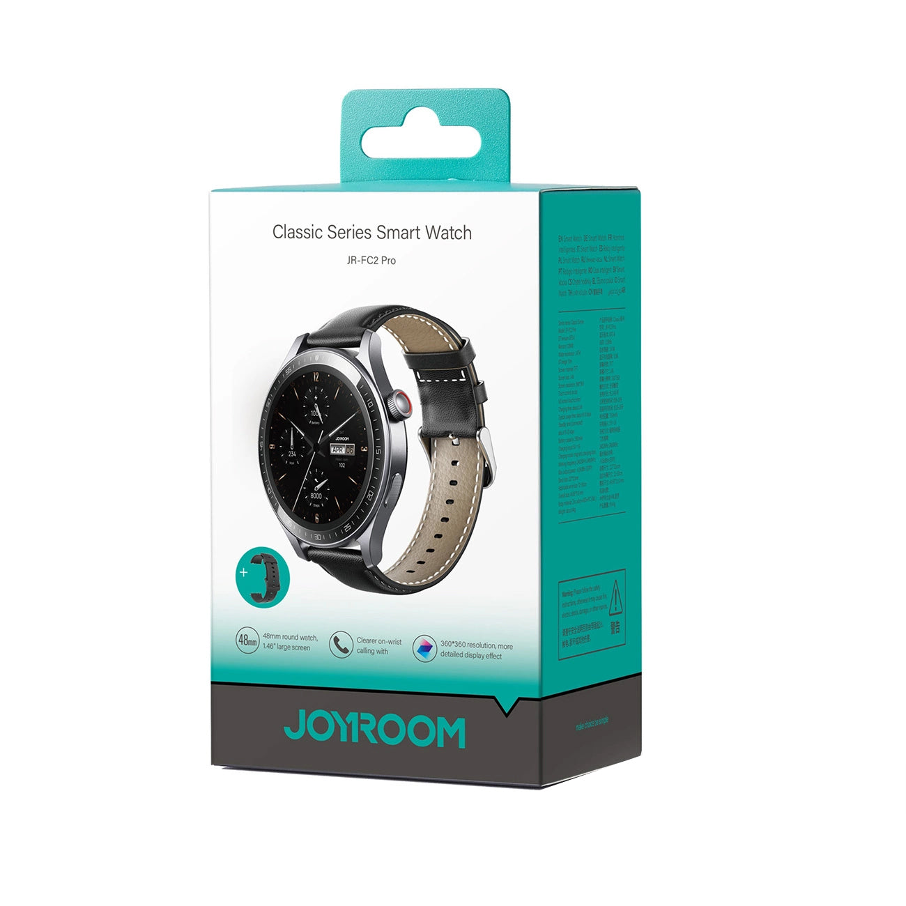 Smartwatch Joyroom JR-FC2 Pro Call, Grå