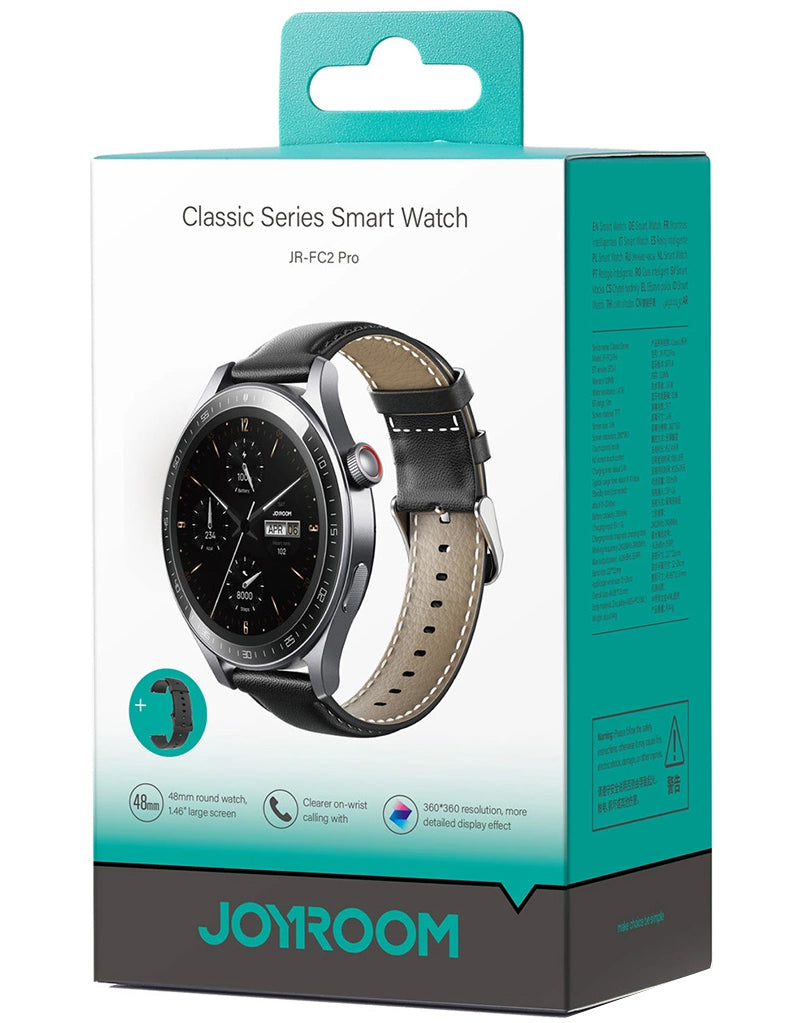 Smartwatch Joyroom JR-FC2 Pro Call, Grå