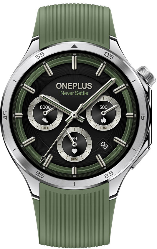 Smartwatch OnePlus Watch 3, 46mm, Grön, Omslaget
