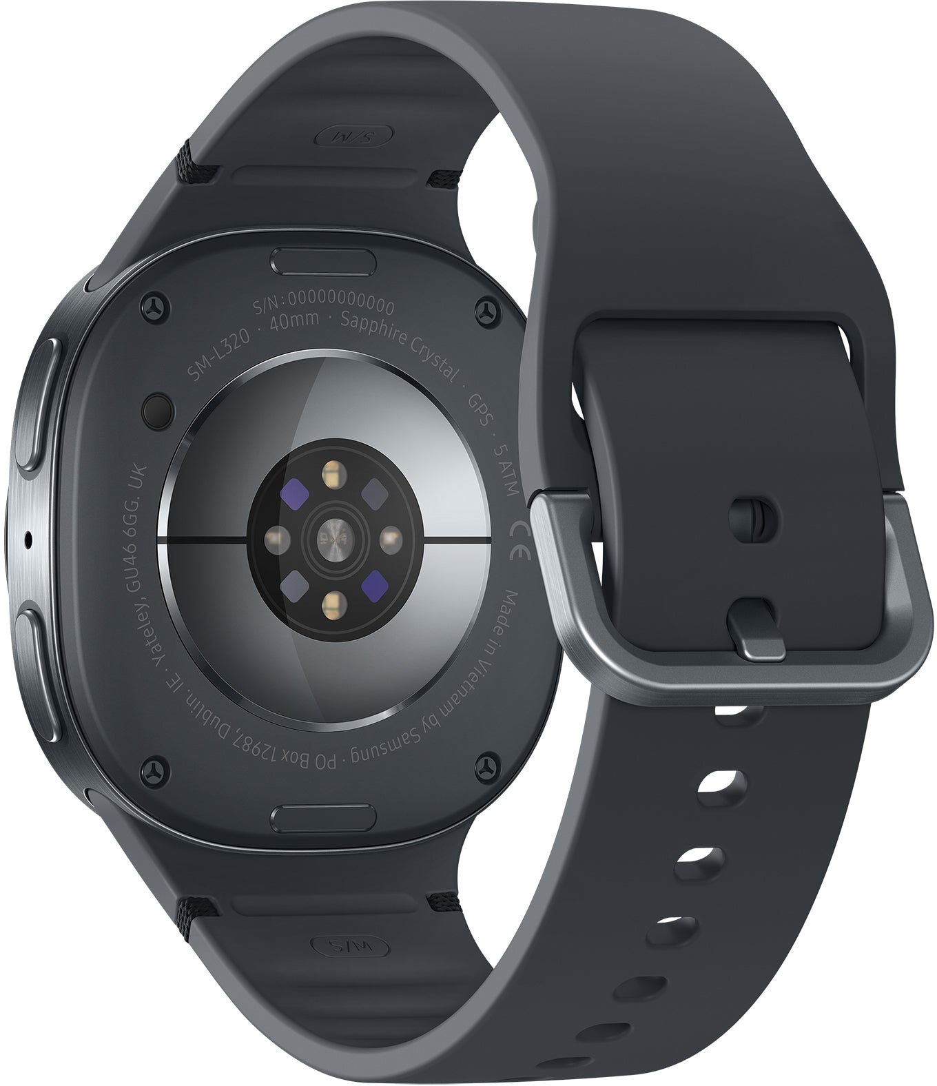 Smartwatch Samsung Galaxy Watch8, 40mm, LTE, Svart SM-L325FDAAEUE