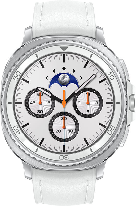 Samsung Galaxy Watch8 Classic Smartwatch, 46mm, BT, White SM-L500NZWAEUE