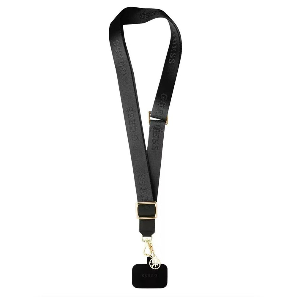 Guess Link Snap Telefon Snöre, Svart