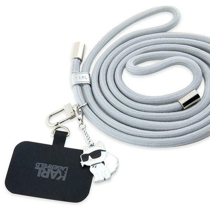 Karl Lagerfeld Choupette Telefonband, Grå