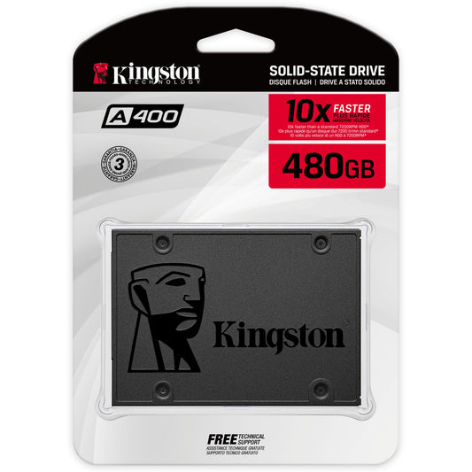 Solid State Drive (SSD) Kingston A400, 480GB, 2.5 tum, SATA III SA400S37/480G