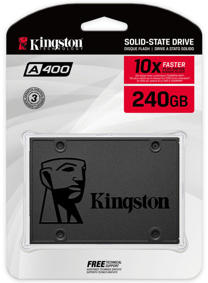 Solid State Drive (SSD) Kingston A400, 240GB, 2,5 tum, SATA III SA400S37/240G