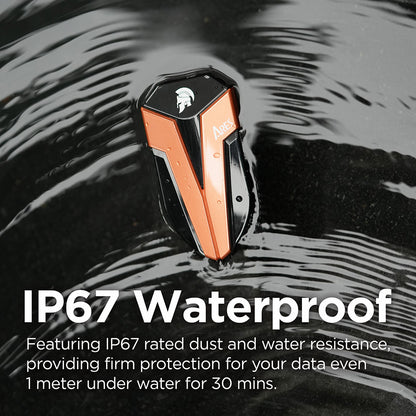 Solid State Drive (Extern SSD) Dato Ares Amber Shield, 500GB, Svart ARSASE-500GB