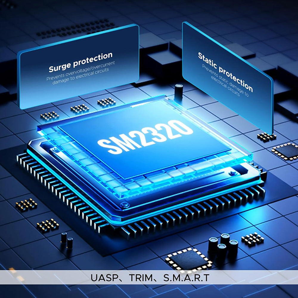 Solid State Drive (Extern SSD) UGREEN 35270, 1TB, Grå