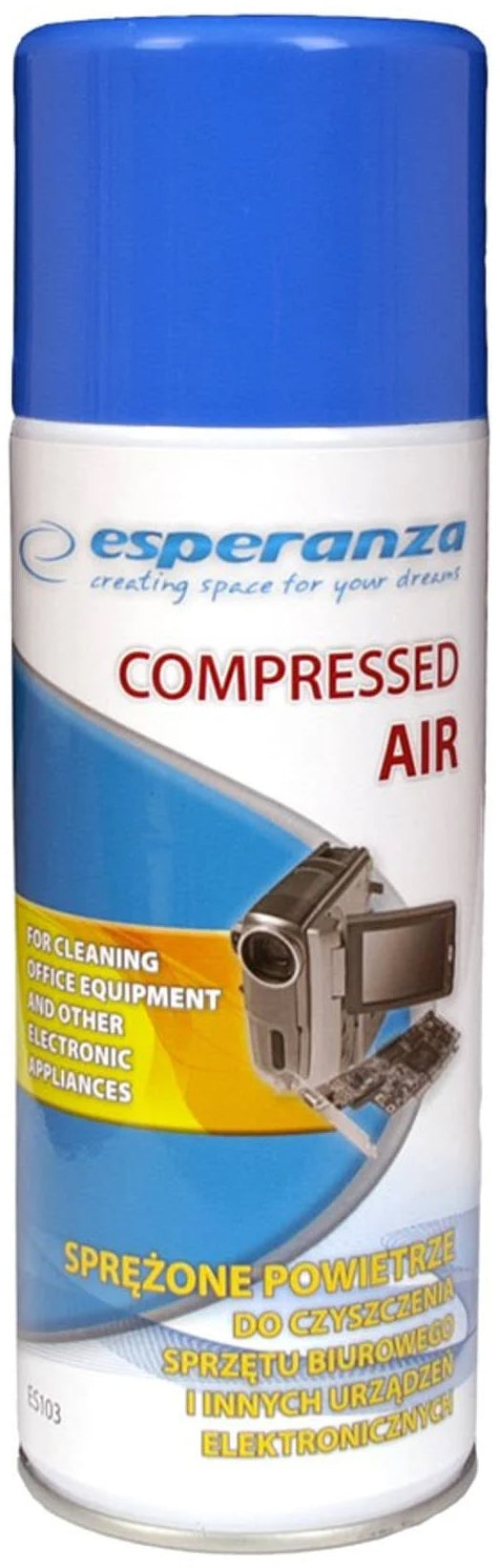 Spray med tryckluft Esperanza ES103, 400ml