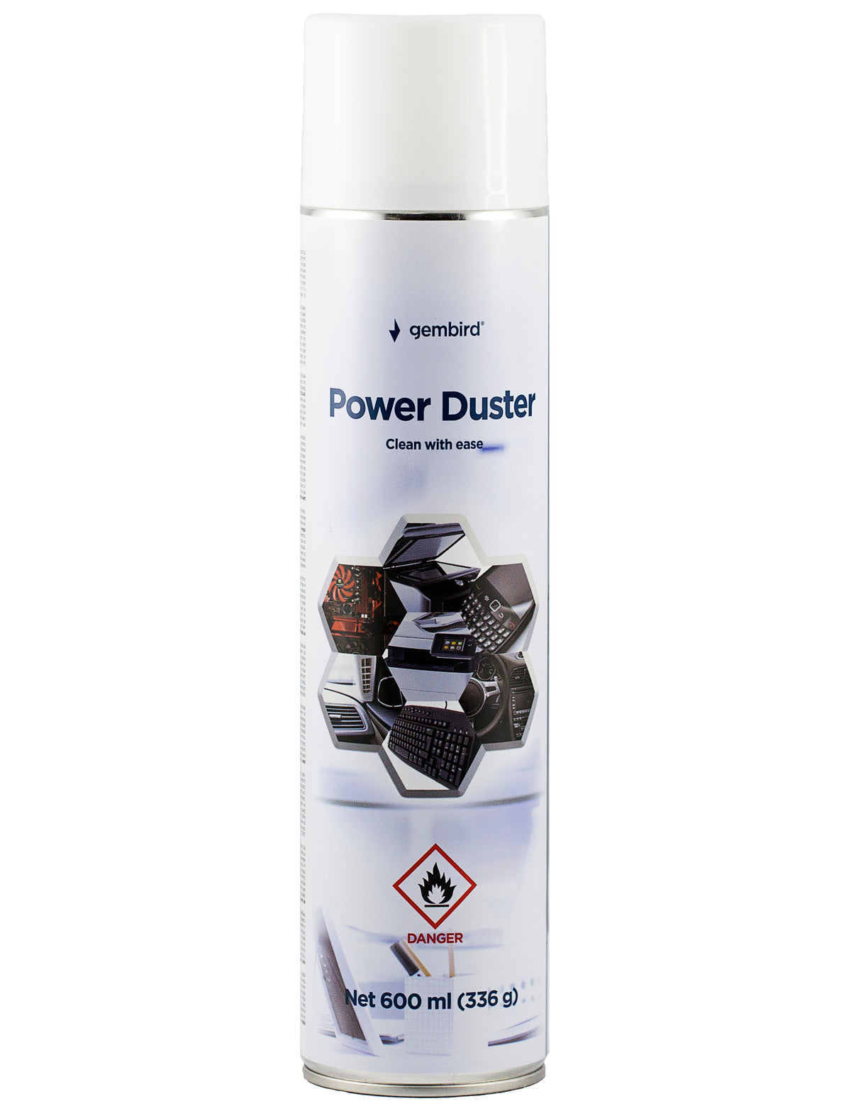 Tryckluftsspray Gembird, 600ml CK-CAD-FL600-01