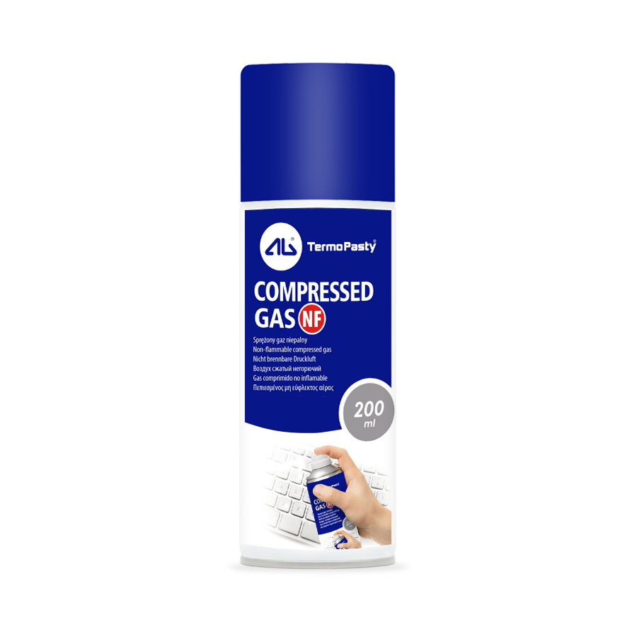 Tryckluftsspray AG Termopasty NF (Ej brandfarlig), 200ml ART.AGT-255
