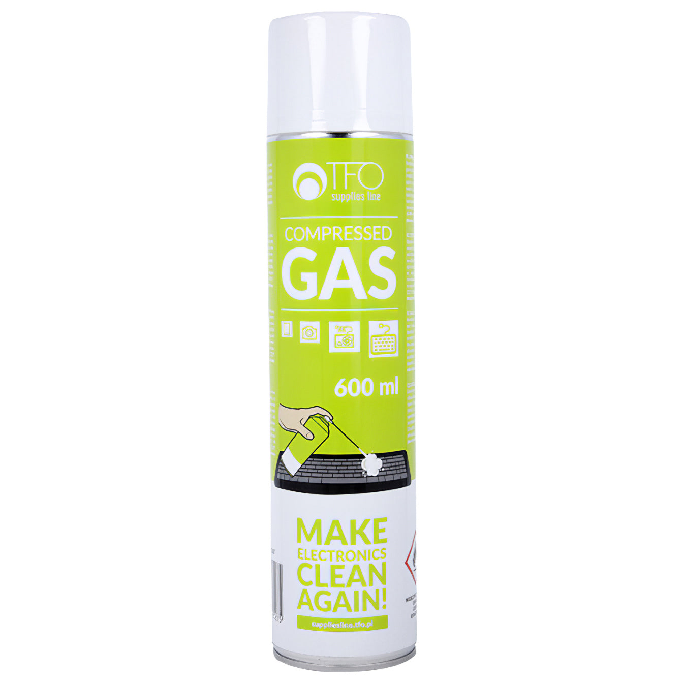 Tryckluftsspray TFO, 600ml
