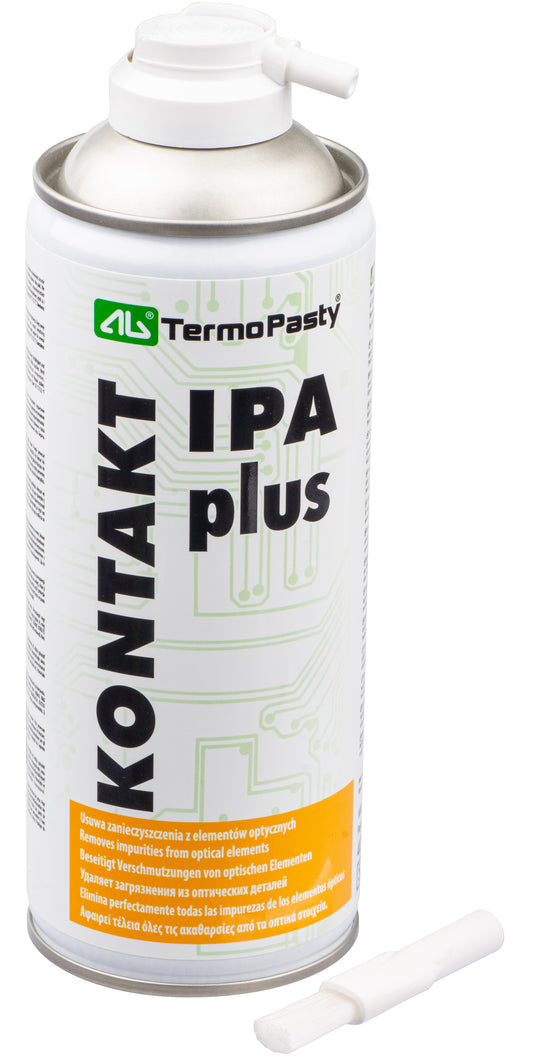 Spray Rengöring Isopropylalkohol Termopasty Kontakt IPA Plus, 400ml