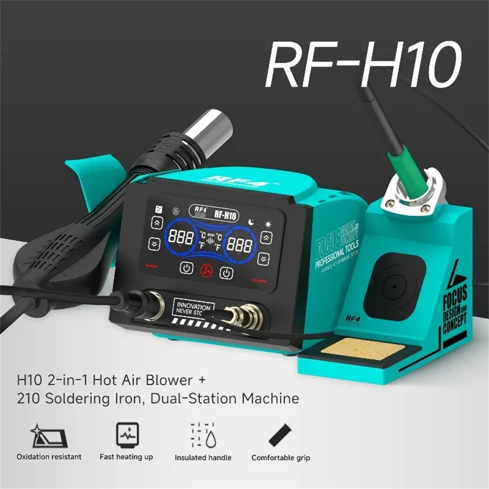 Varmuftstation och lödkolv RF4 RF-H10