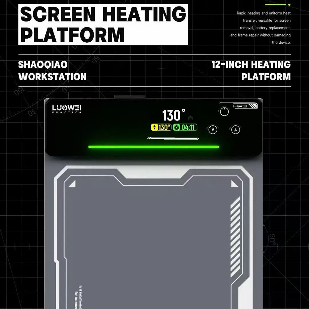 Displaysepareringsstation Touchscreen Luowei HP3