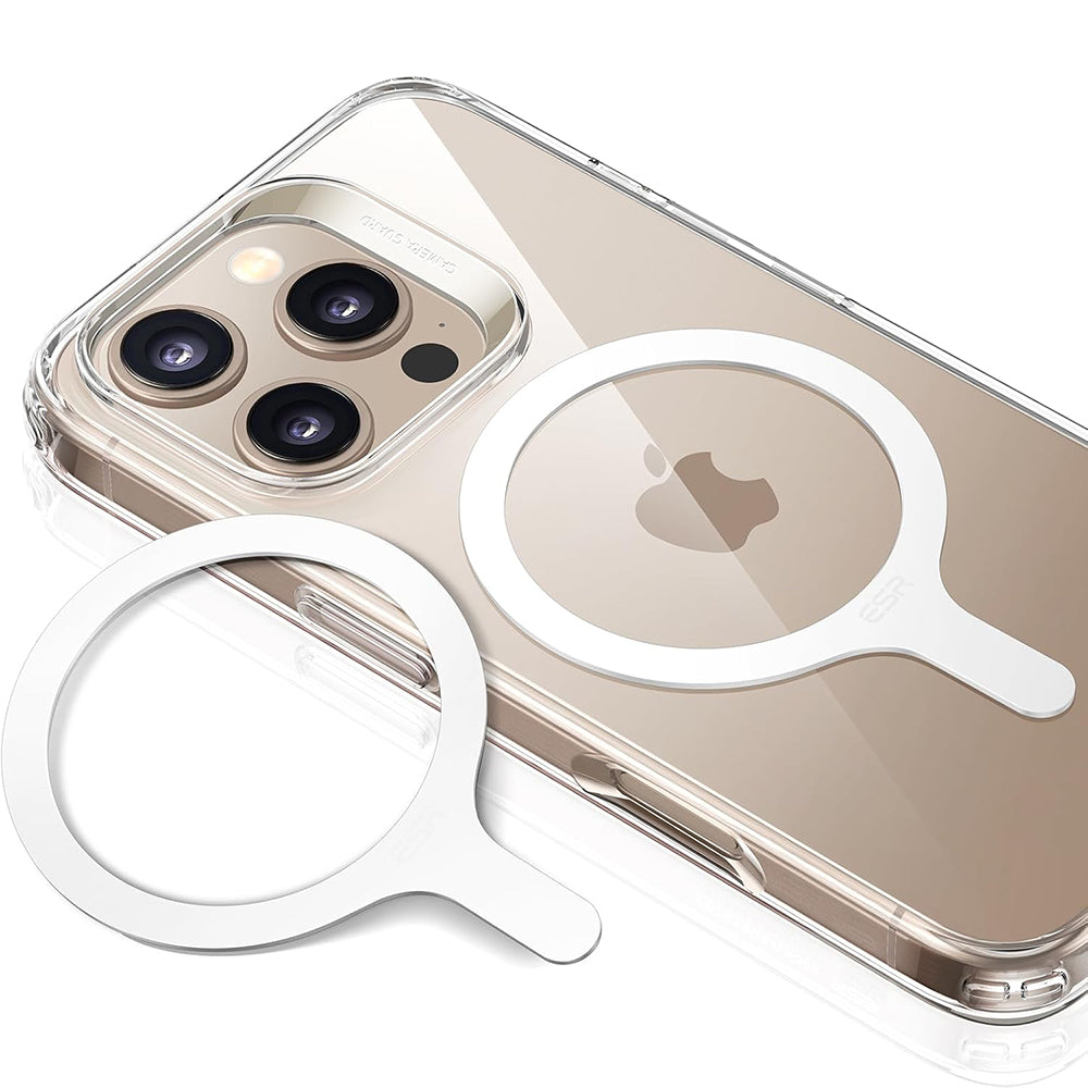 Metallisk ESR HaloLock-dekal, Set med 2 stycken, Vit