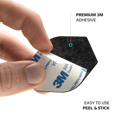 Metalldekal Fixed 3in1, Svart