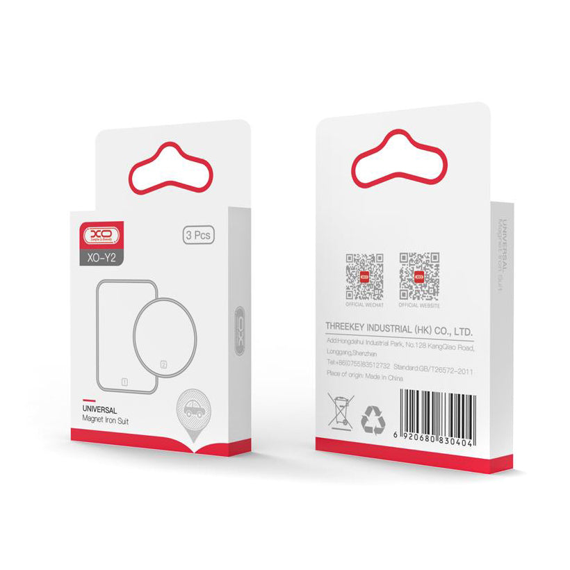 Metalldekal XO Design Y2 3in1, Silver