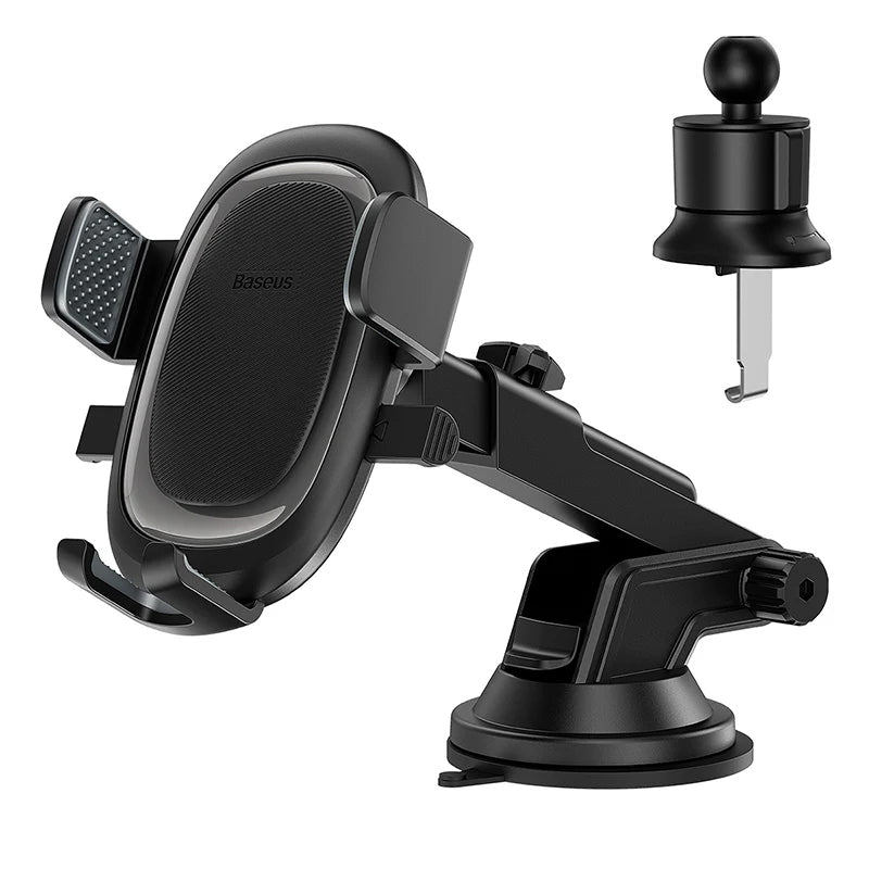 Baseus UltraControl Pro Series bilhållare, 5.4inch - 7.2inch, Svart C40351600113-00