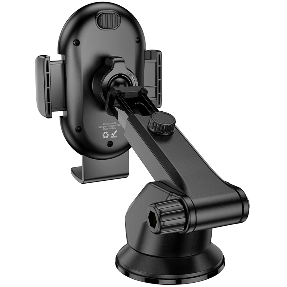 Bilhållare Borofone BH134 Rio, 4.5 tum - 7 tum, Svart