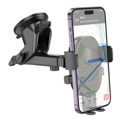 Bilhållare Borofone BH93 Grand, 4.5 tum - 7 tum, Svart