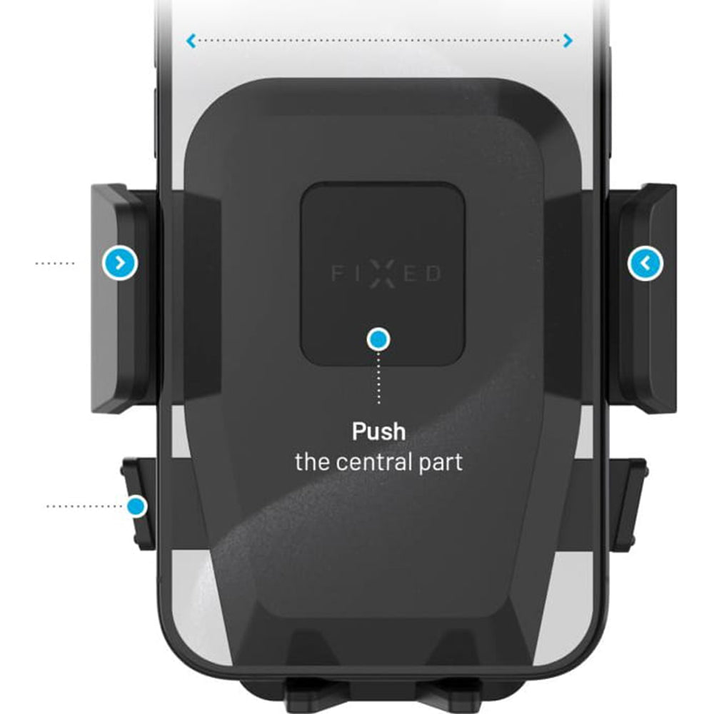 Autohållare Fixed Iconiq Mirror, Universal, Svart