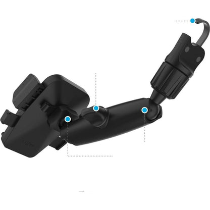 Autohållare Fixed Iconiq Mirror, Universal, Svart