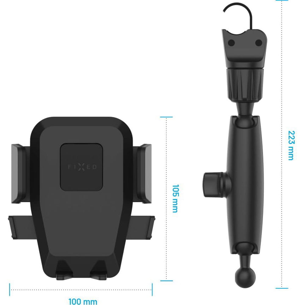 Autohållare Fixed Iconiq Mirror, Universal, Svart